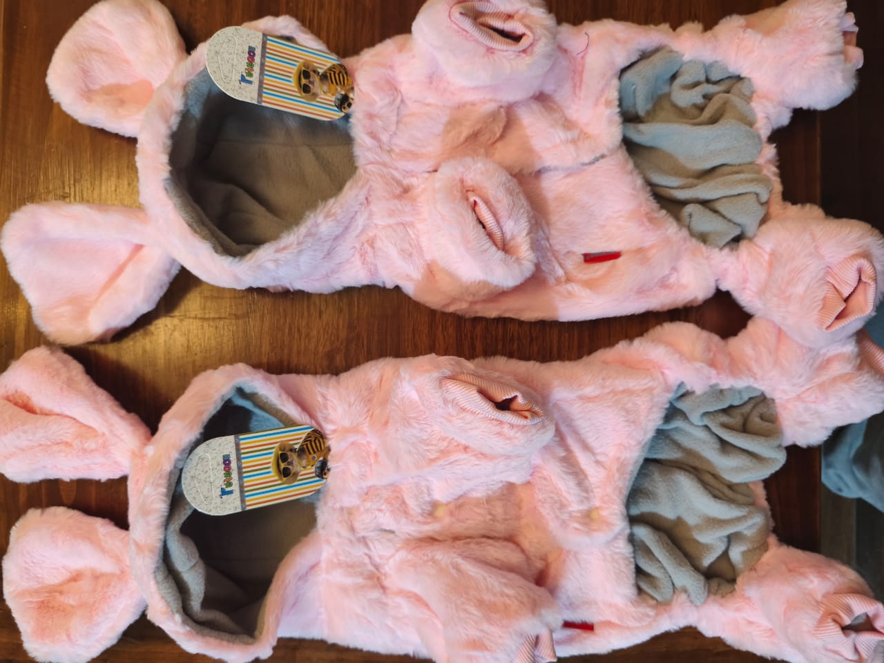 Ropita Enterizo Polar Rosa M/L